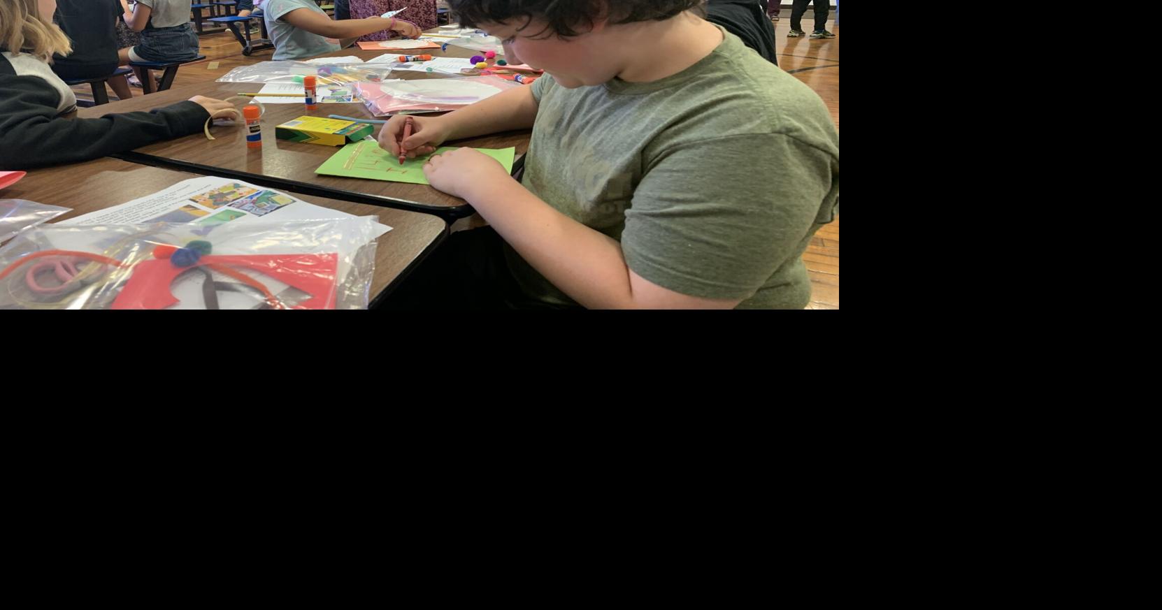 Message of kindness Ferndale Area Elementary students learn 143 Day lessons News