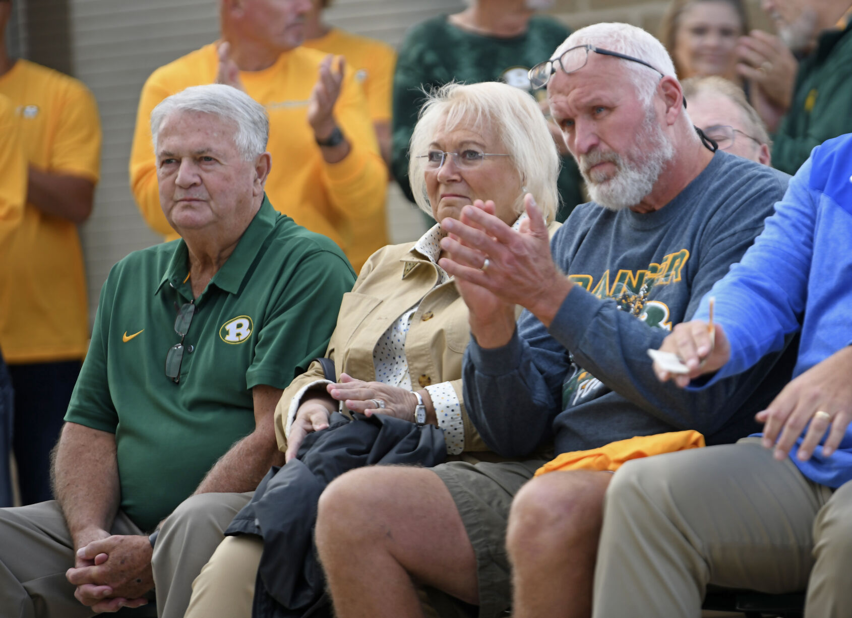 Former Forest Hills Quarterback Joe Jones and Former Players Gather to Honor Coach Don Bailey at Dedication Ceremony of Don Bailey Field House