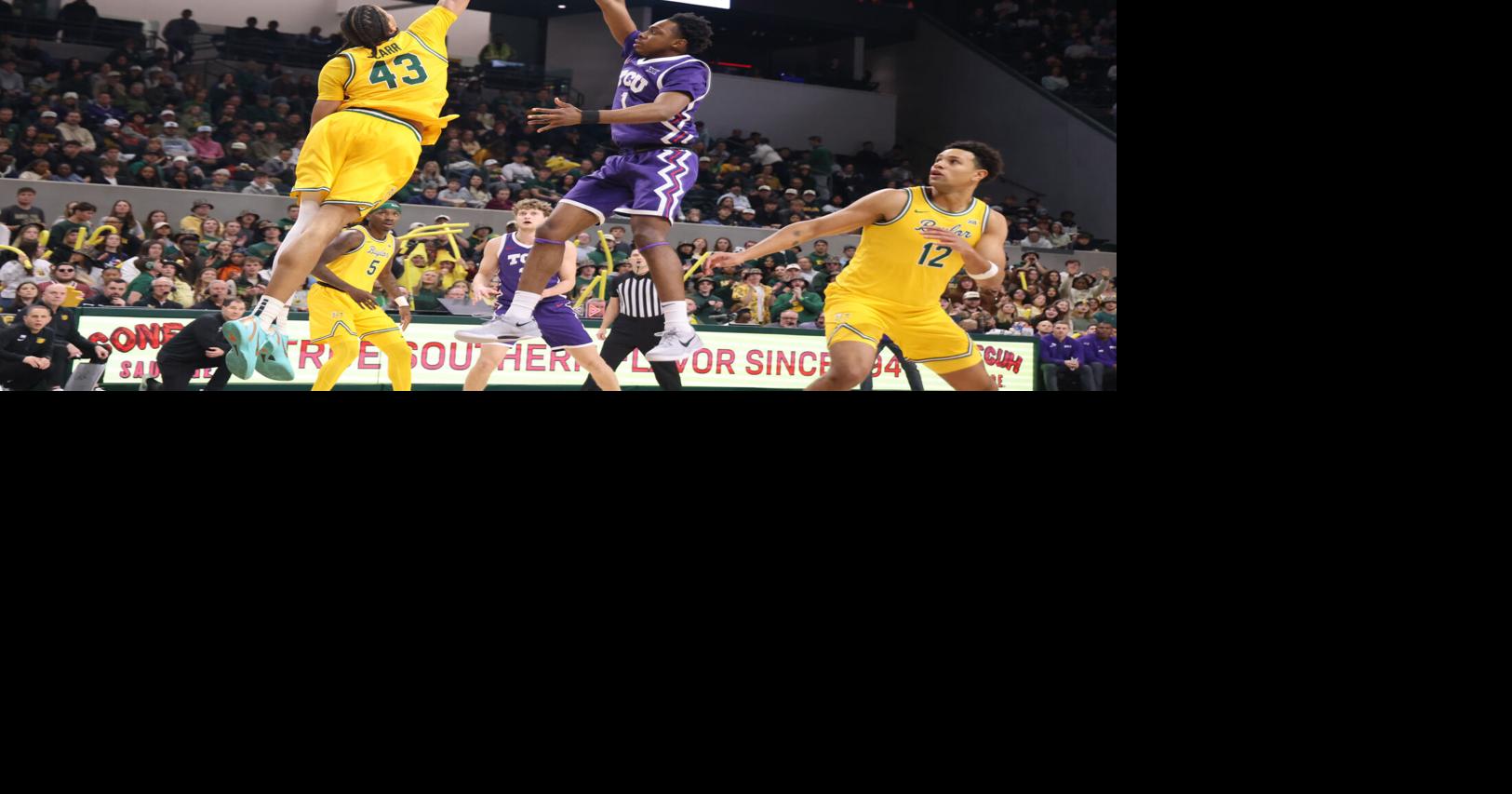 Pierre scores career-high 25, reaches 1,000 points in Texas Christian's 97-90 win over Baylor