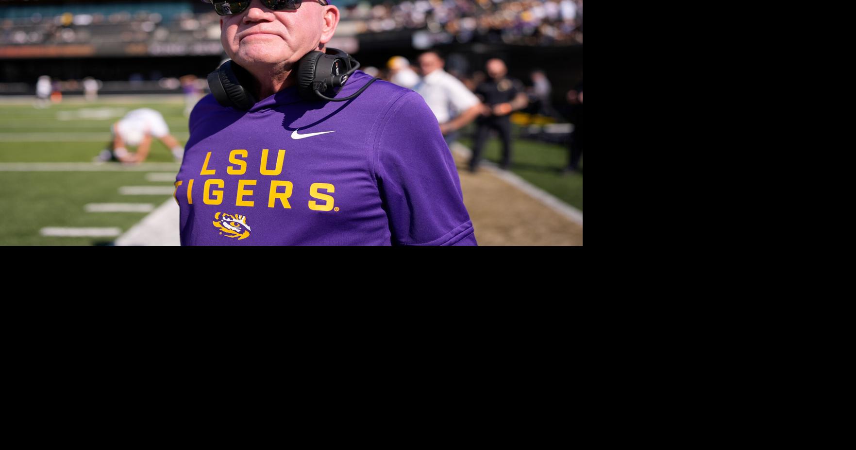 Former Louisiana State coach Brian Kelly says his time there fell short of expectations