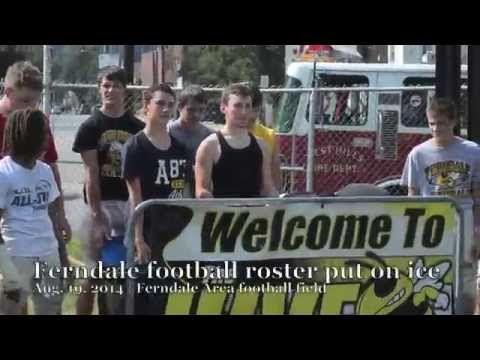 Als Ice Bucket Challenge Ferndale Football Roster Put On Ice