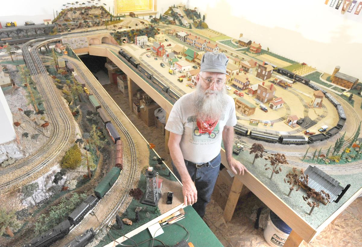 In the spotlight Stoystown retiree creates model train 