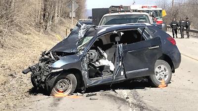 route crash accident victim name killed woman fatal tribdem involving respond stoystown personnel emergency vehicles wednesday three near april