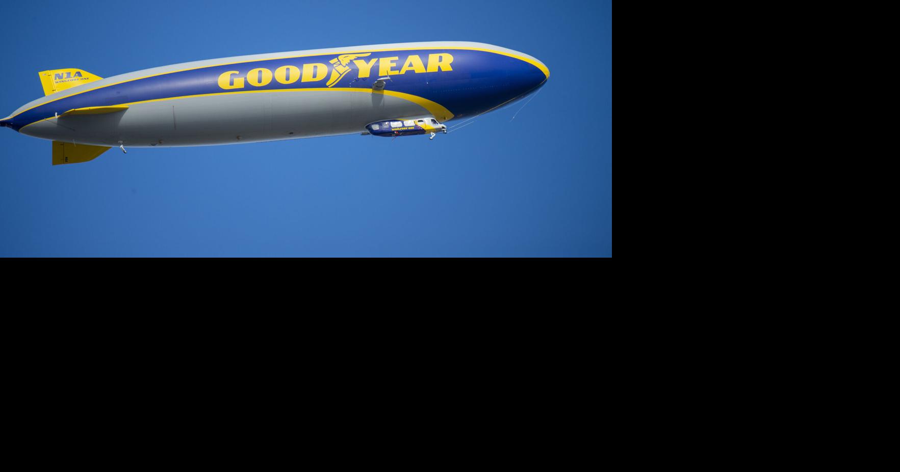 A look back at and inside the Goodyear Blimp