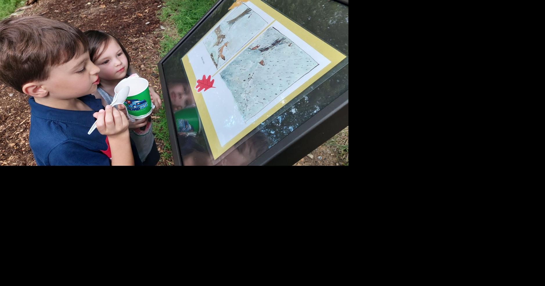 Path to reading: StoryWalk debuts in Stackhouse | News | tribdem.com