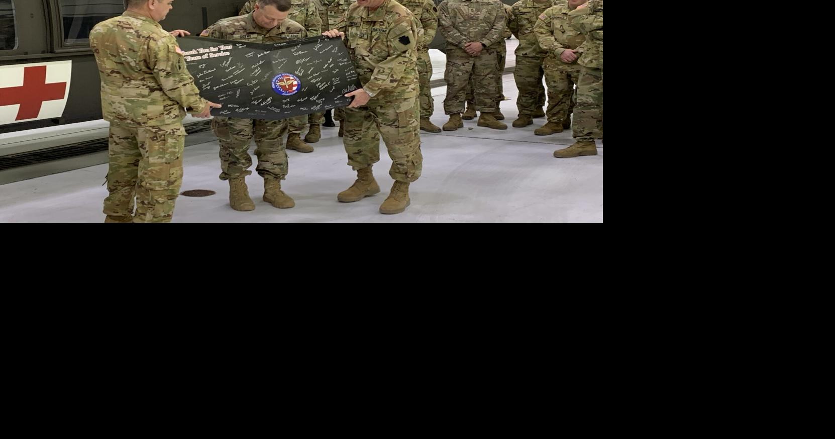 Local military member gets stellar send-off on last day of work | News ...