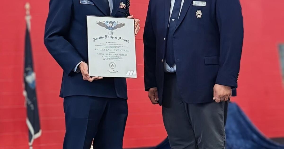 Spotlight: Westmont 'Air Patrol' cadet earns rare 'Captain' rank