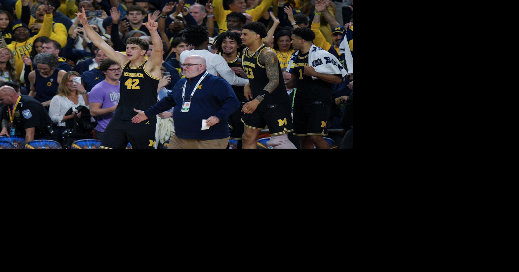 Michigan installed as early favorite over Connecticut in national title game despite Lendeborg injury