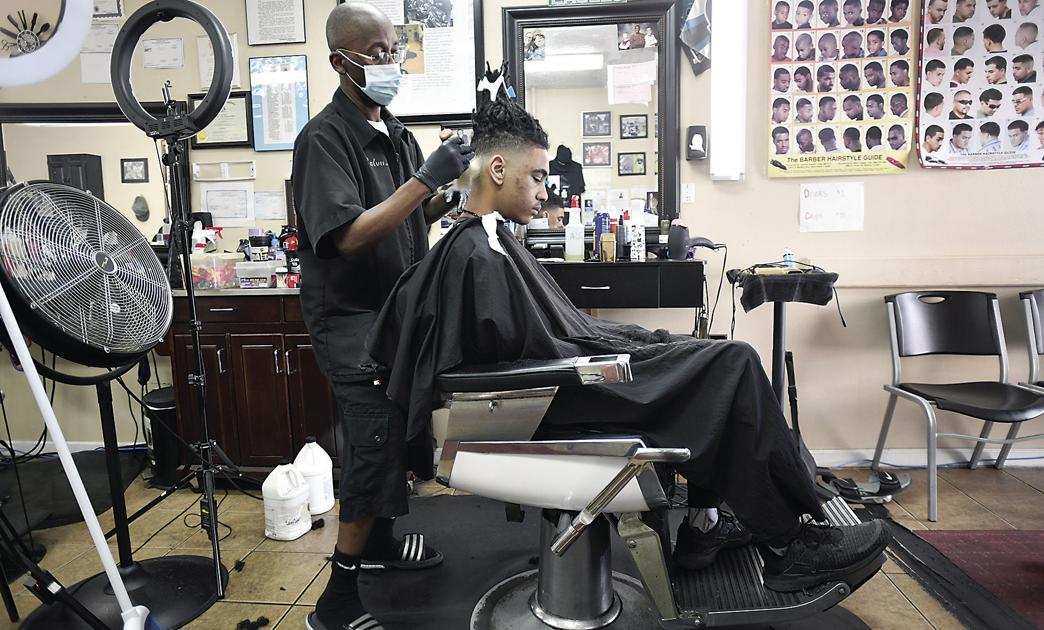 Photo Gallery Salon Barbershop Owners And Stylists Welcome Back Clients With Safety Plans Features Tribdem Com