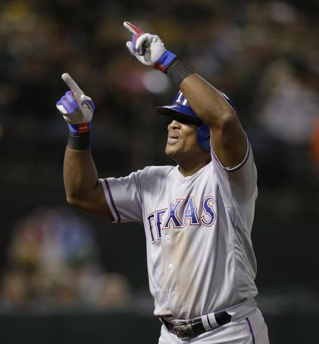 Another Classic In the 'Elvis Andrus Touching Adrian Beltre's Head
