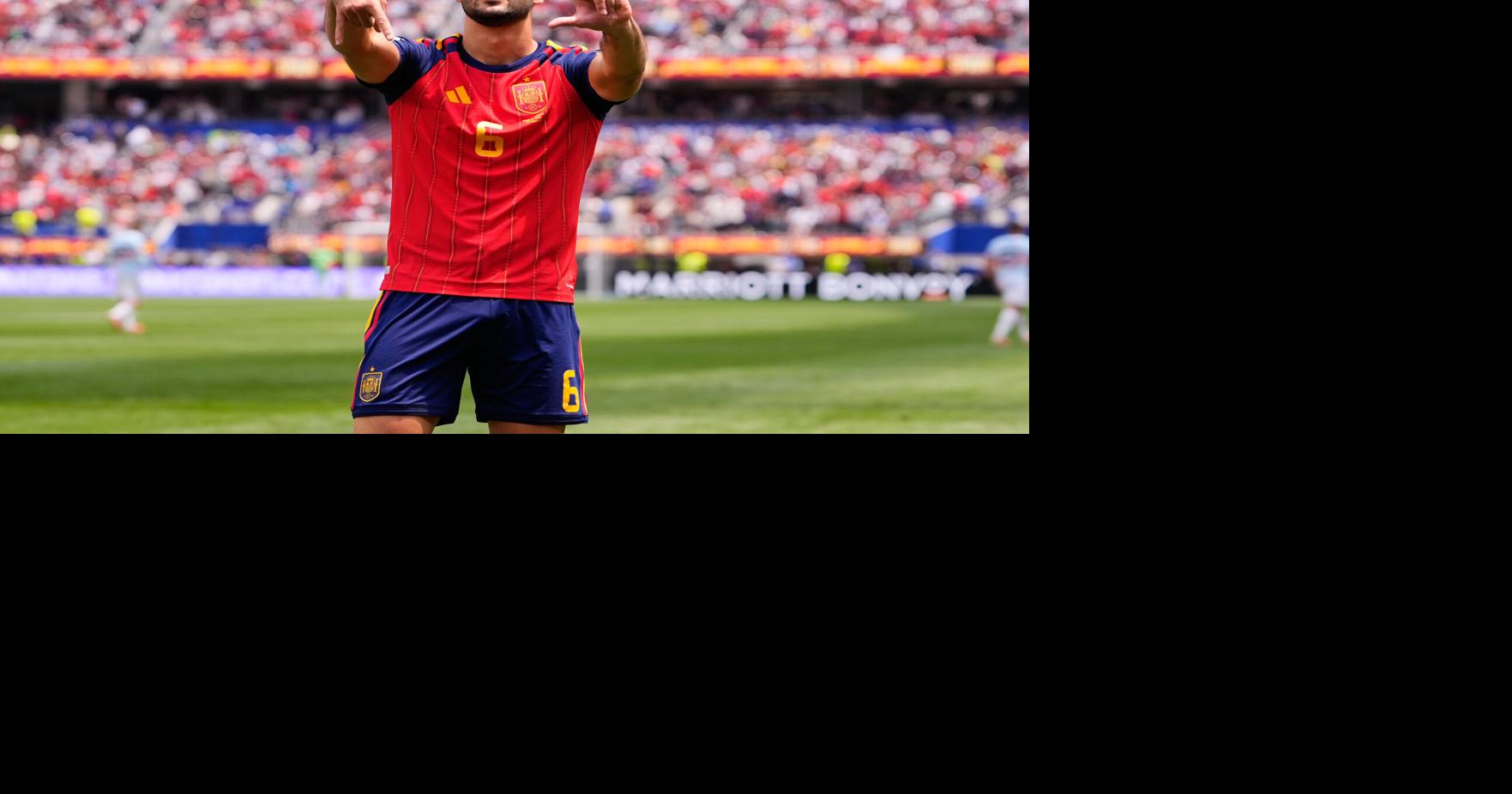 Merino stars again as Spain edges Belgium 2-1 in World Cup quarterfinals
