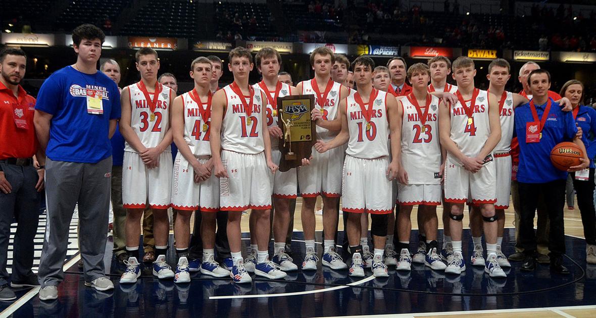 The Linton Miners At The 2019 Ihsaa 2a Boys Basketball State
