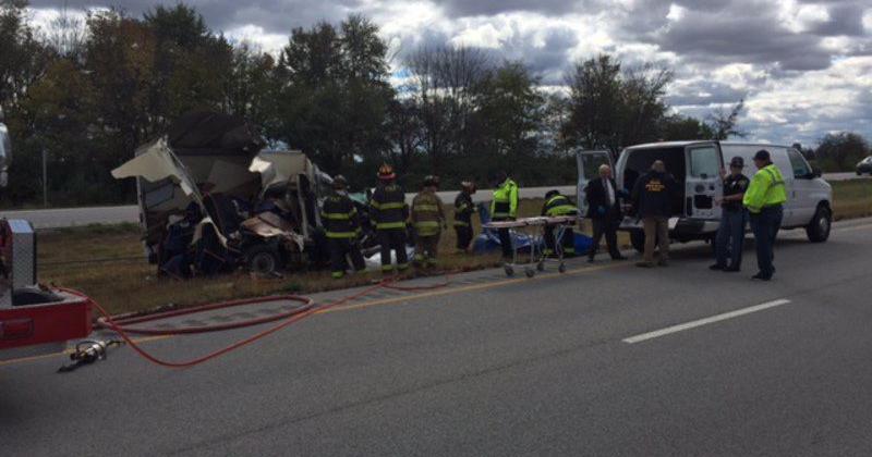 1 dies, 9 hurt in 4-vehicle wreck on Interstate 70 | Local News ...