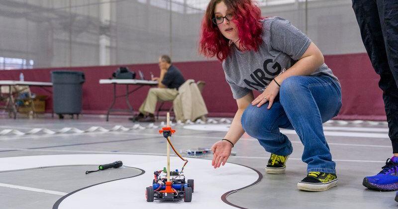 Vigo County high schoolers keep autonomous cars on track in Rose-Hulman challenge | Valley Life Vigo County high schoolers keep autonomous cars on track in Rose-Hulman challenge | Valley Life