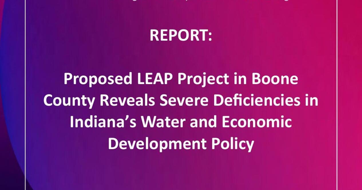 LEAP water plan costs could fall to customers, utility watchdog cautions - Vimarsana News