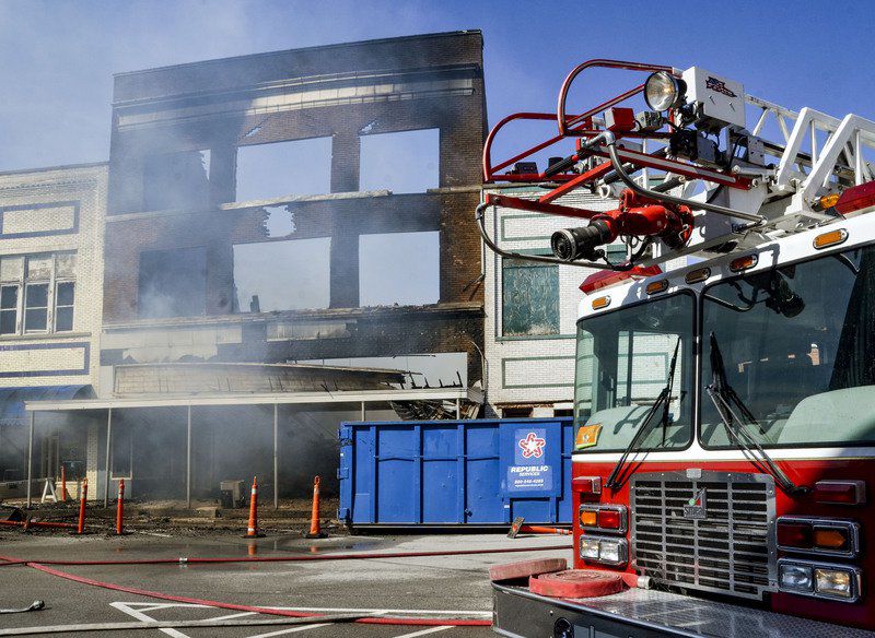 Downtown Sullivan fire deemed suspicious Local News