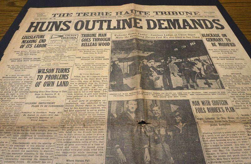 World War I newspapers reflected a united country | Local
