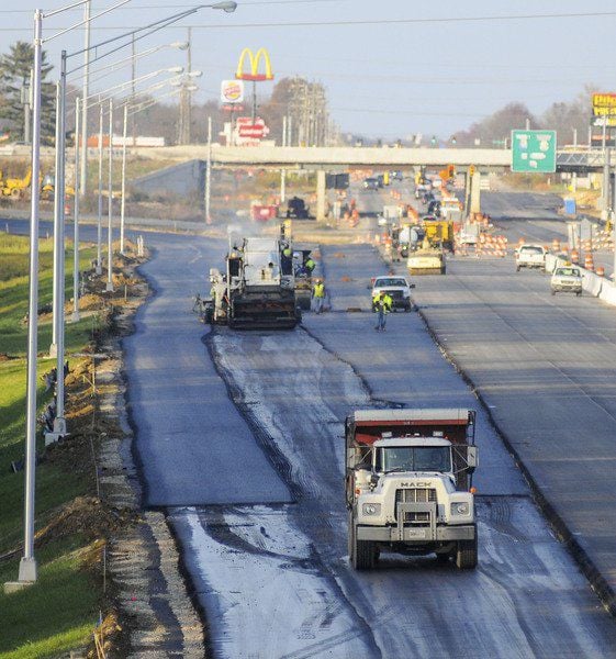 Two major Western Indiana road projects almost complete Local News