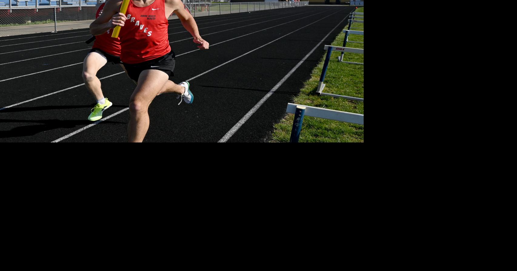 Braves outscore Patriots in dual track meets