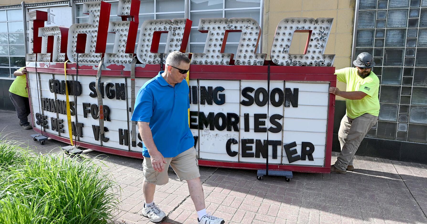 Mark Bennett: Sign of the times, Indiana Theatre marquee going digital - Vimarsana News