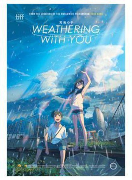 Fan Preview Screenings Of Weathering With You Jan 15 16 Bash Arts Entertainment Tribstar Com