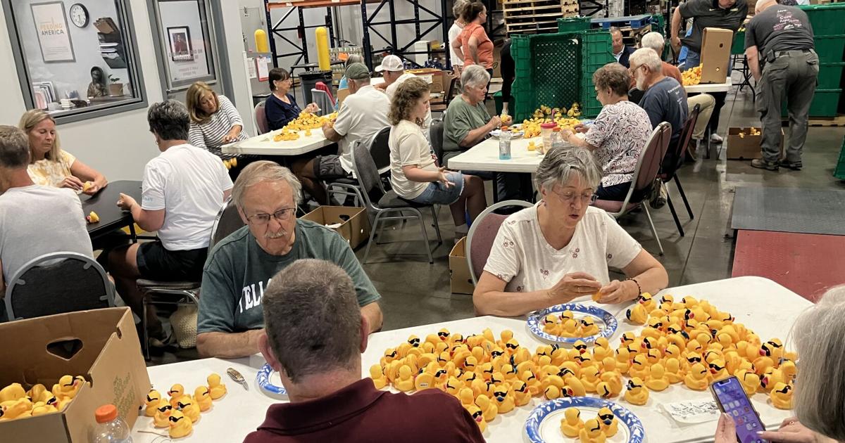 Ducky, you've got your number: Quackers tagged for July 4 Catholic Charities fundraiser