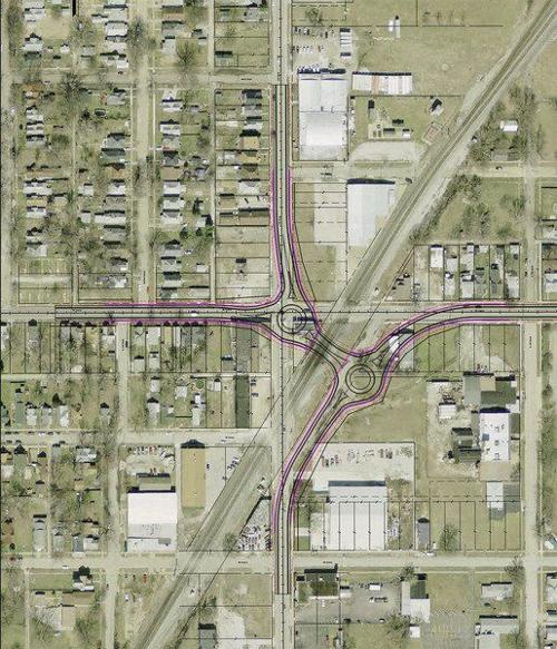 Overpass at 13th Street & Eighth Avenue redesigned