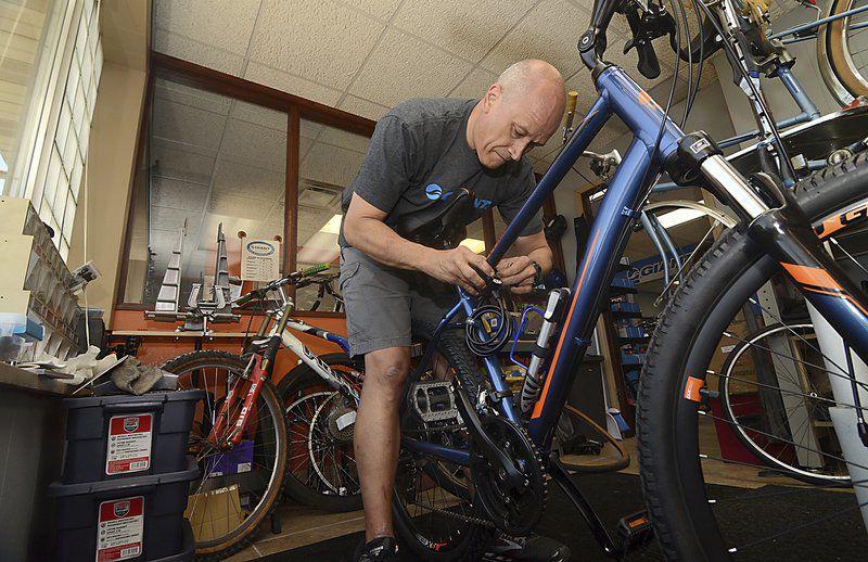 Enthusiastic Cycling Couple Buys Downtown Bike Shop Local News Tribstar Com Listen to meredith miller as she leads her ride to support world bicycle relief. enthusiastic cycling couple buys