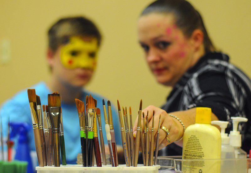 With A Stroke Of Luck Woman S Face Painting Business Has Grown