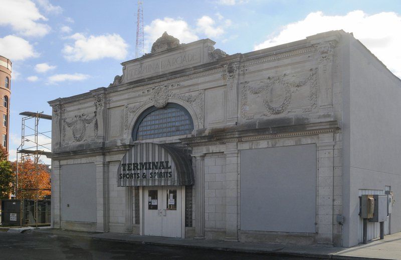 the terminal building the terminal building