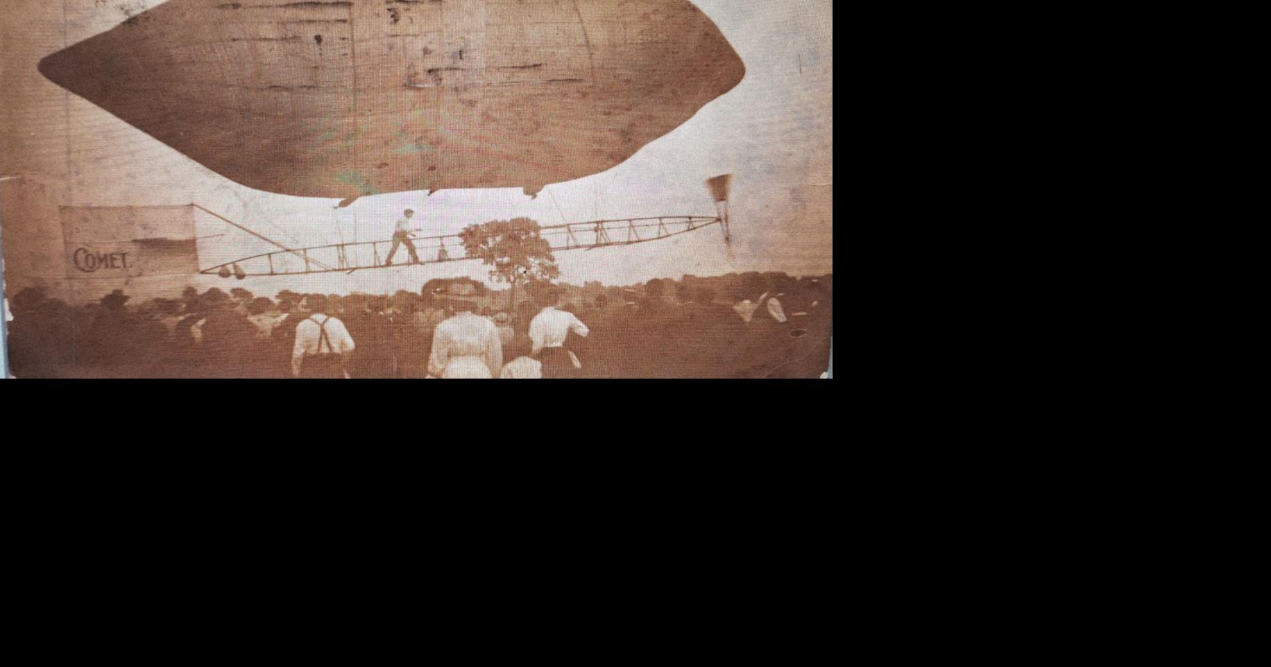 Historical Treasure: Early airship excited downtown Terre Haute with erratic flight in 1909