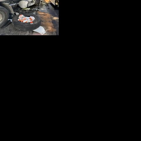 One driver slightly injured in I-70 semi crash near Brazil exit Friday morning