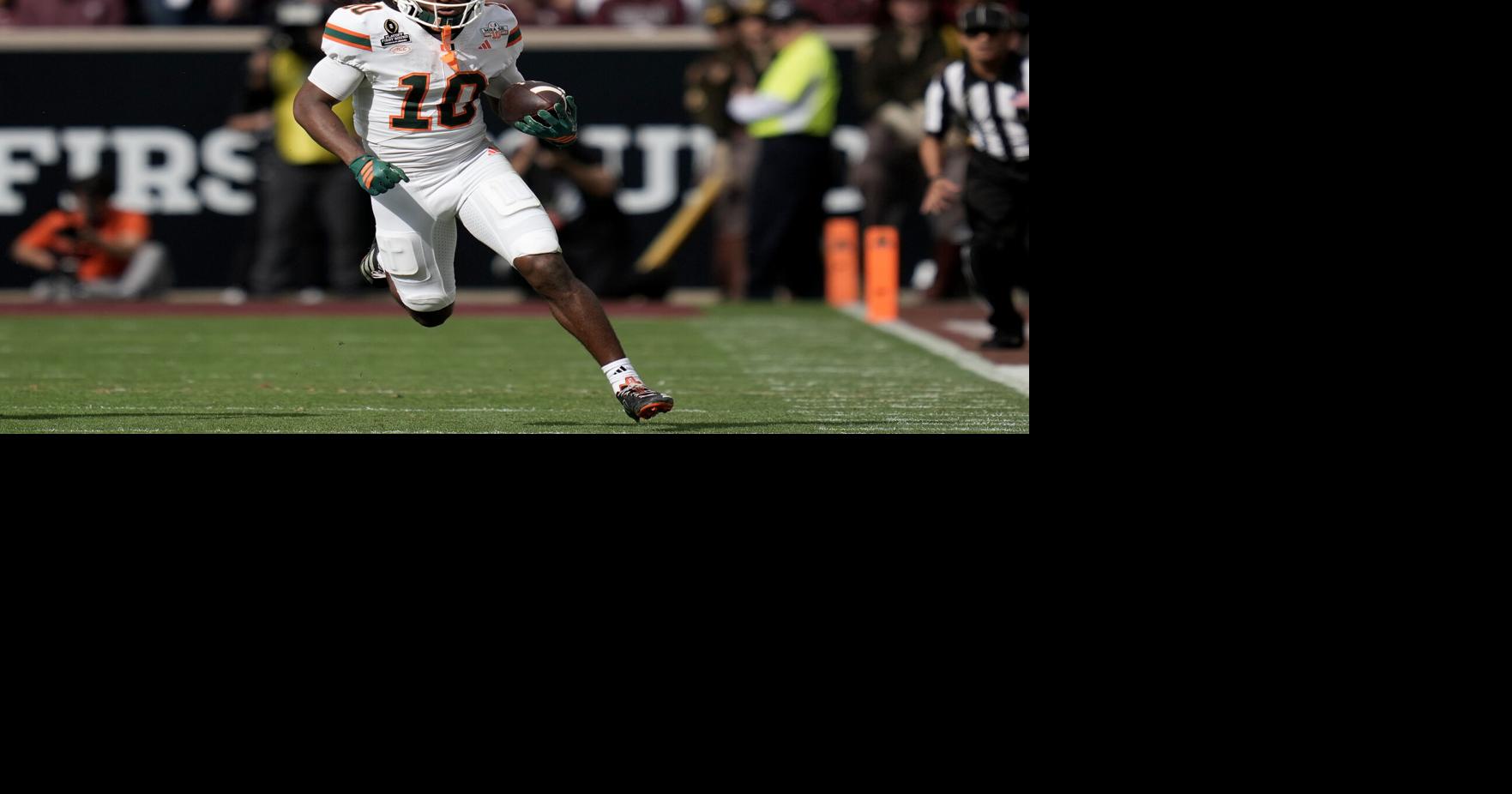 Miami freshman Toney redeems himself with winning touchdown in victory over Texas A&M