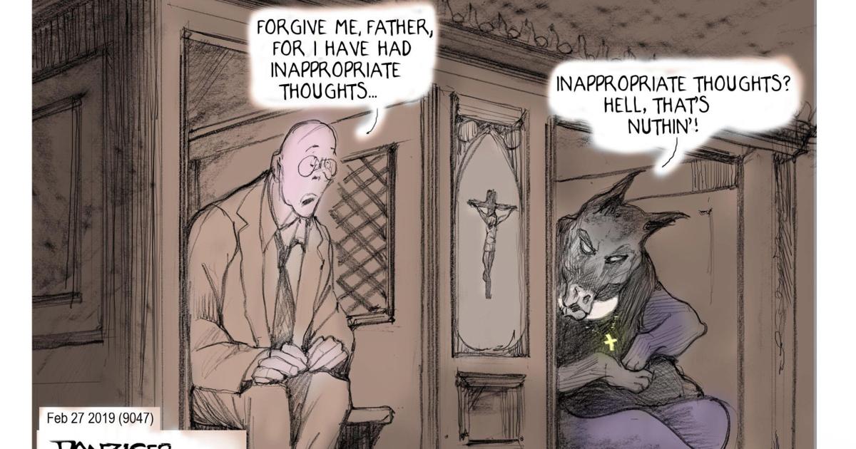 Editorial Cartoon: Inappropriate Thoughts | Opinion | tribstar.com