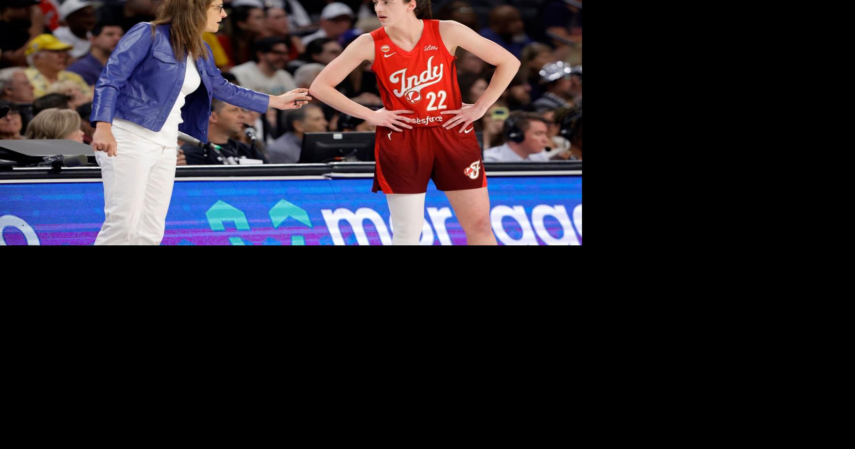 Caitlin Clark bounces into record books with 45 points and 10 assists