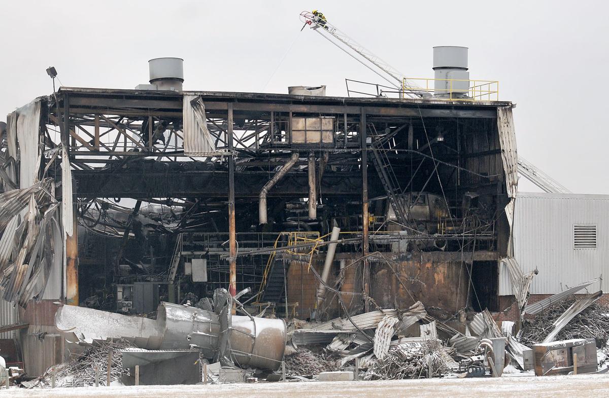 Former paper mill burns for second time in recent months ...