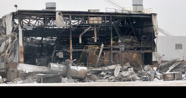 Former paper mill burns for second time in recent months ...
