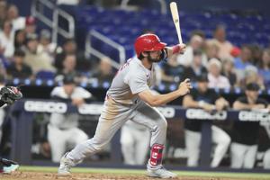 Saggese, Herrera key Cardinals to 7-4 triumph over Marlins