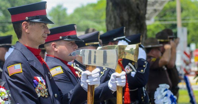 Ceremony honors officers, firefighters who gave their lives in the line ...