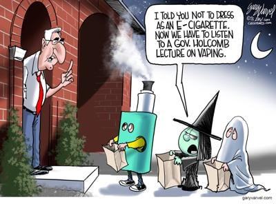 Editorial Cartoon Trick Or Treat Opinion Tribstar Com