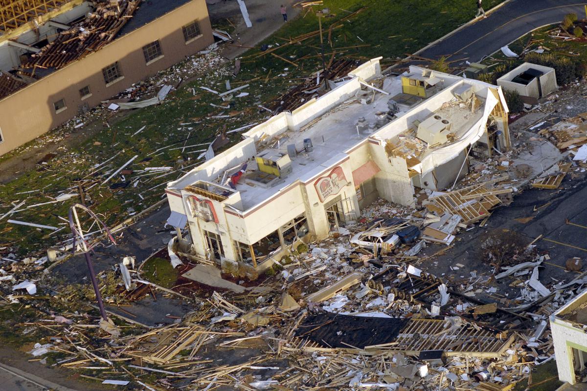 PHOTO UPDATE Tornado hits Nappanee, destroying homes, factories