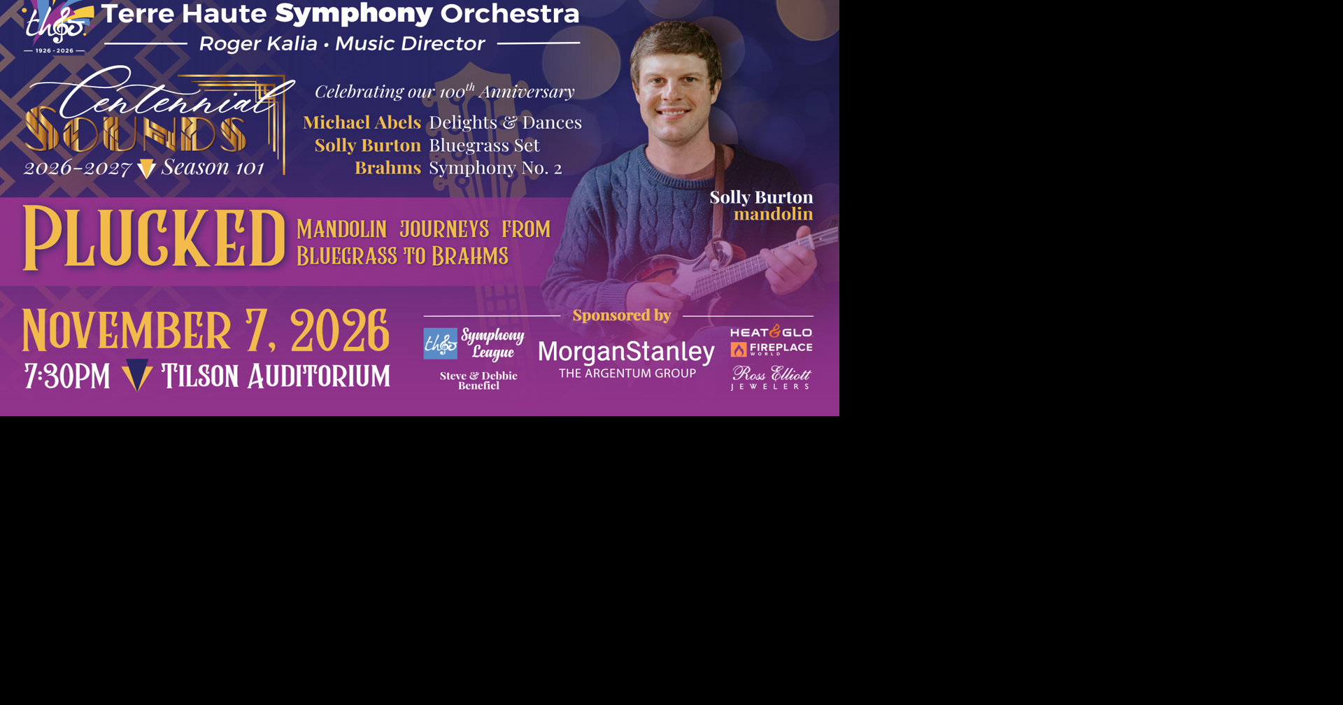 Solly Burton joins Terre Haute Symphony for 'Plucked' on Nov. 7 | Local ...
