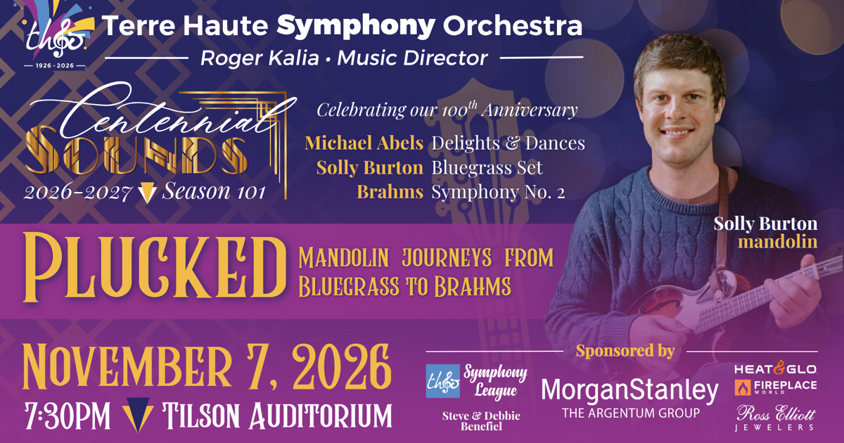 Tribstar Solly Burton joins Terre Haute Symphony for 'Plucked' on Nov. 7 | Local ...