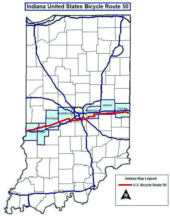 INDOT announces designation of 3 U.S. bicycle routes | Indiana News ...