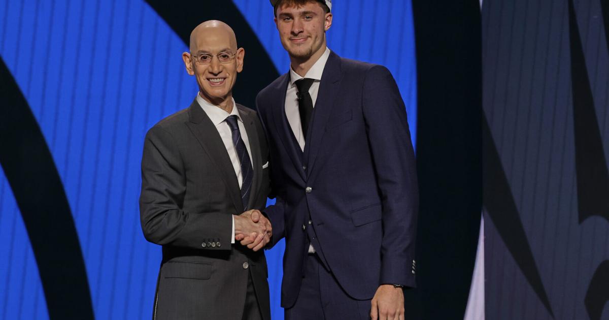 Flagg the new Maine man for Mavericks as No. 1 pick in NBA draft