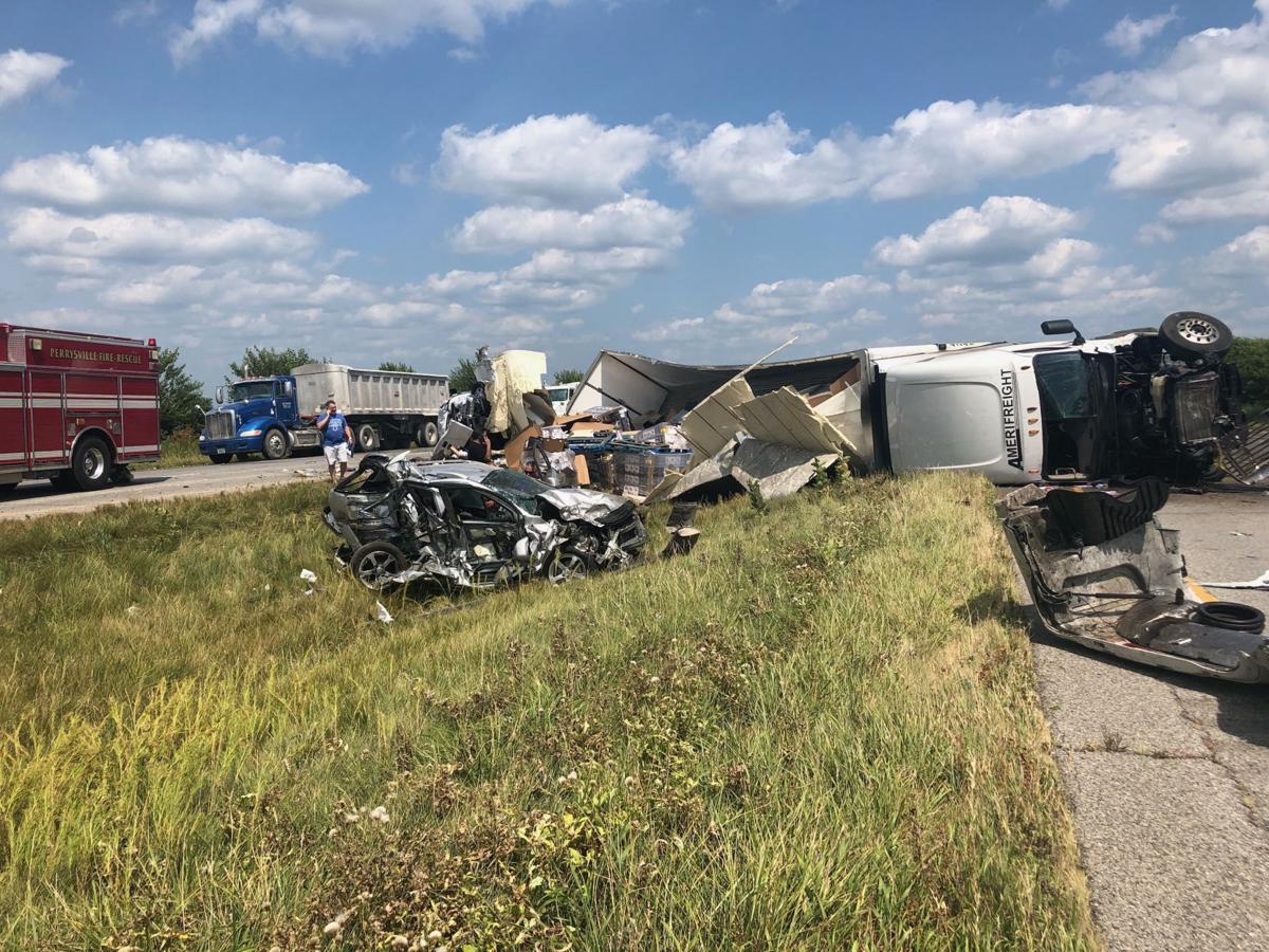 Four badly hurt in I74 crash in Vermillion County News