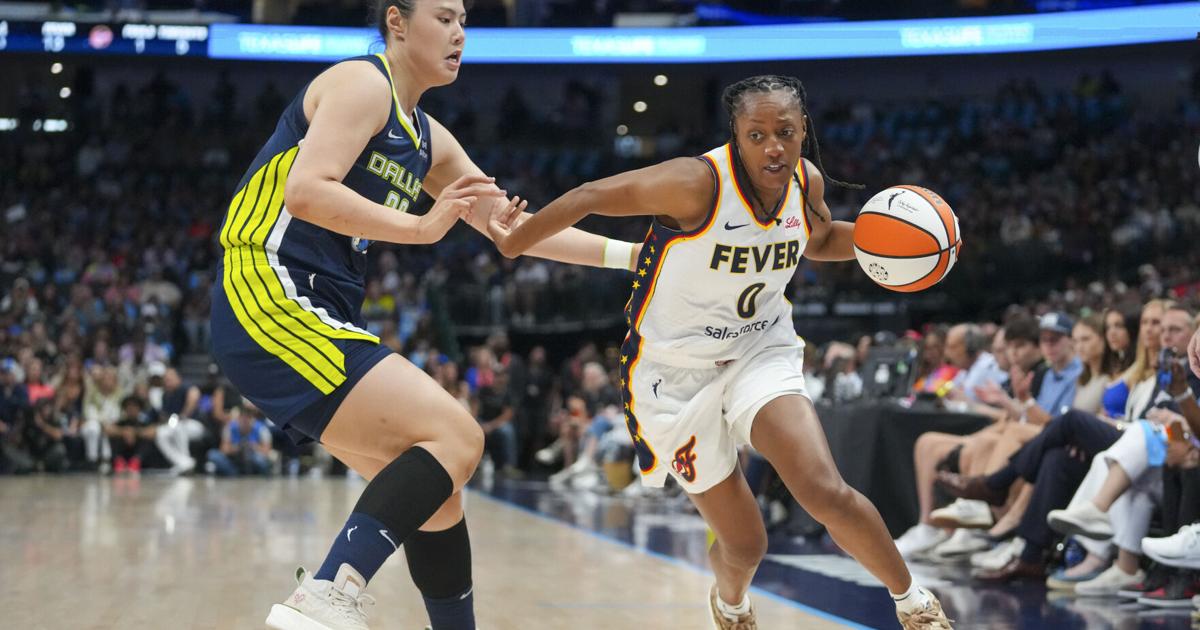 Mitchell scores 23, Boston and Howard have double-doubles as Fever clip Wings