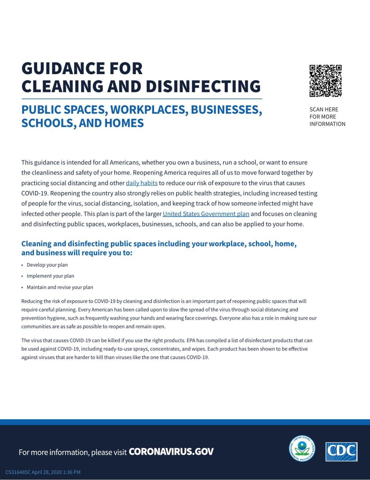 Cdc Reopening Guidance Tribstar Com