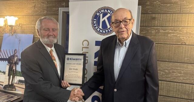 Kiwanis honors Hand Clasp Award winner Bill Wolfe | Features | tribstar.com