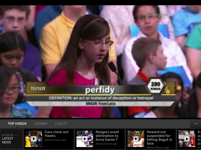 Katie Collins Spelling Bee - Cơ hội để xem một cuộc thi chinh phục chính tả do Katie Collins - một tài năng đầy tiềm năng, dự thi. Người xem sẽ bị cuốn hút bởi sự cạnh tranh sôi nổi và một hình ảnh tràn đầy năng lượng.